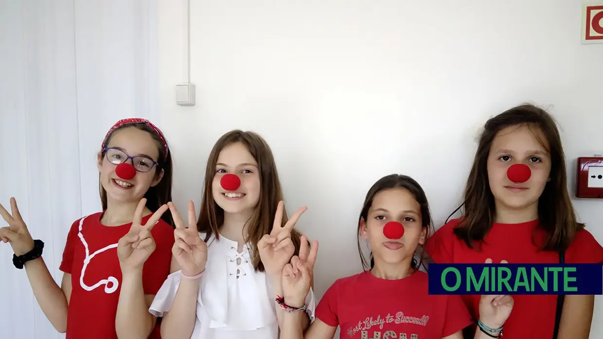 Os Conquistadores participaram no Dia do Nariz Vermelho