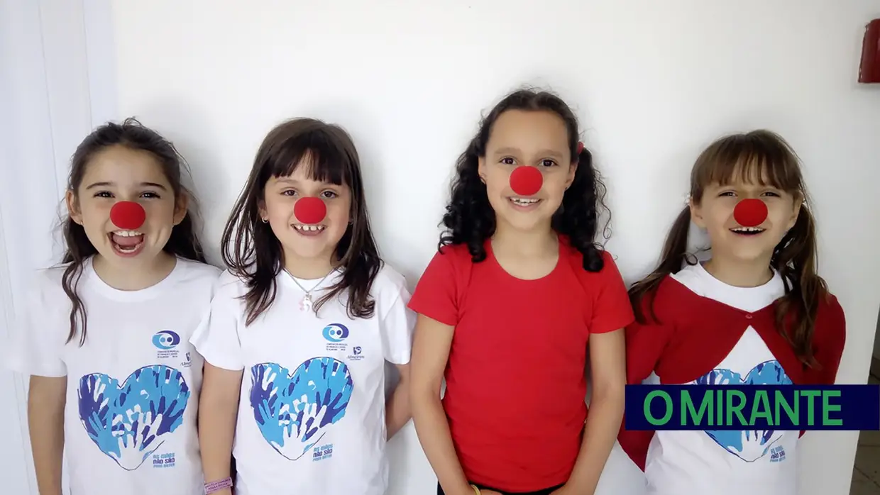 Os Conquistadores participaram no Dia do Nariz Vermelho