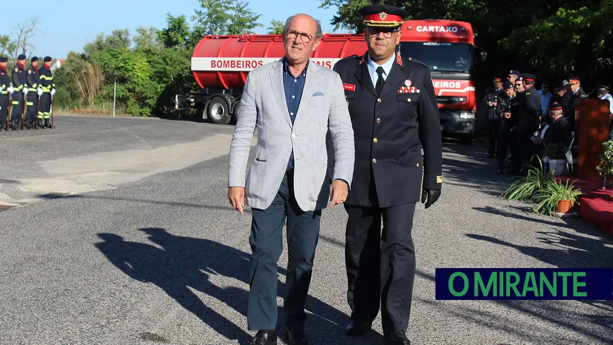 Tomada de Posse do Comandante dos Bombeiros Municipais do Cartaxo