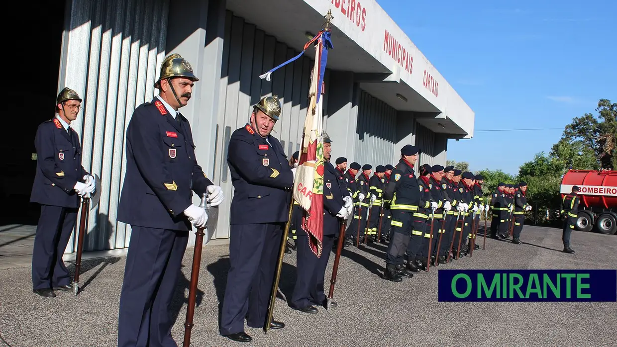 Tomada de Posse do Comandante dos Bombeiros Municipais do Cartaxo