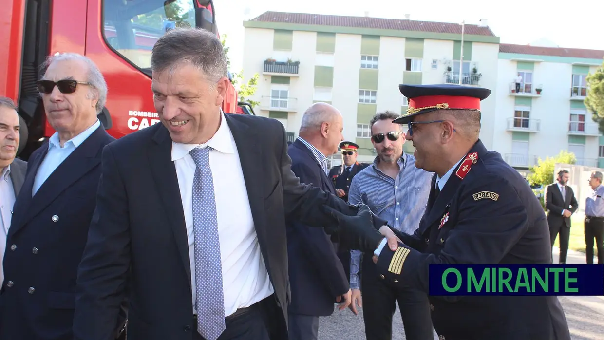 Tomada de Posse do Comandante dos Bombeiros Municipais do Cartaxo