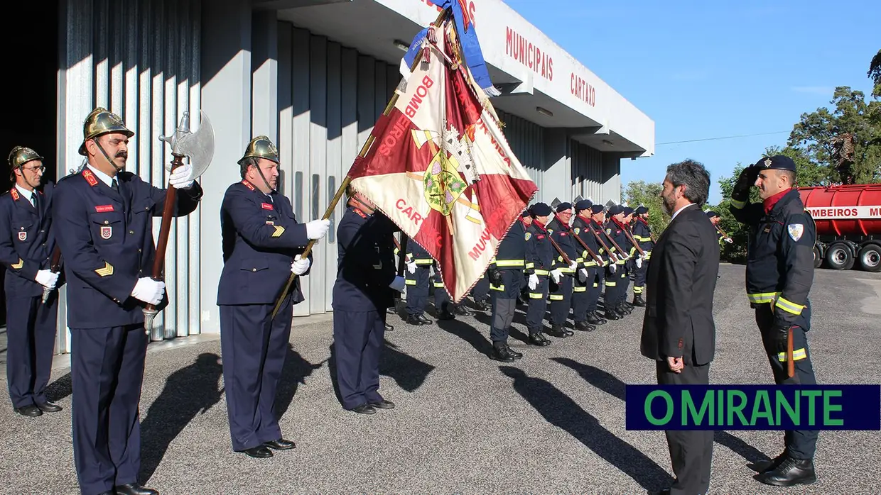 Tomada de Posse do Comandante dos Bombeiros Municipais do Cartaxo