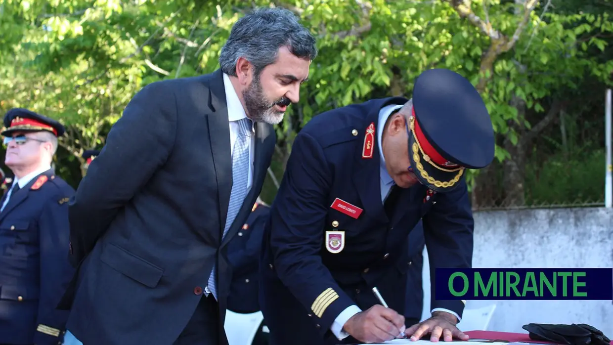 Tomada de Posse do Comandante dos Bombeiros Municipais do Cartaxo
