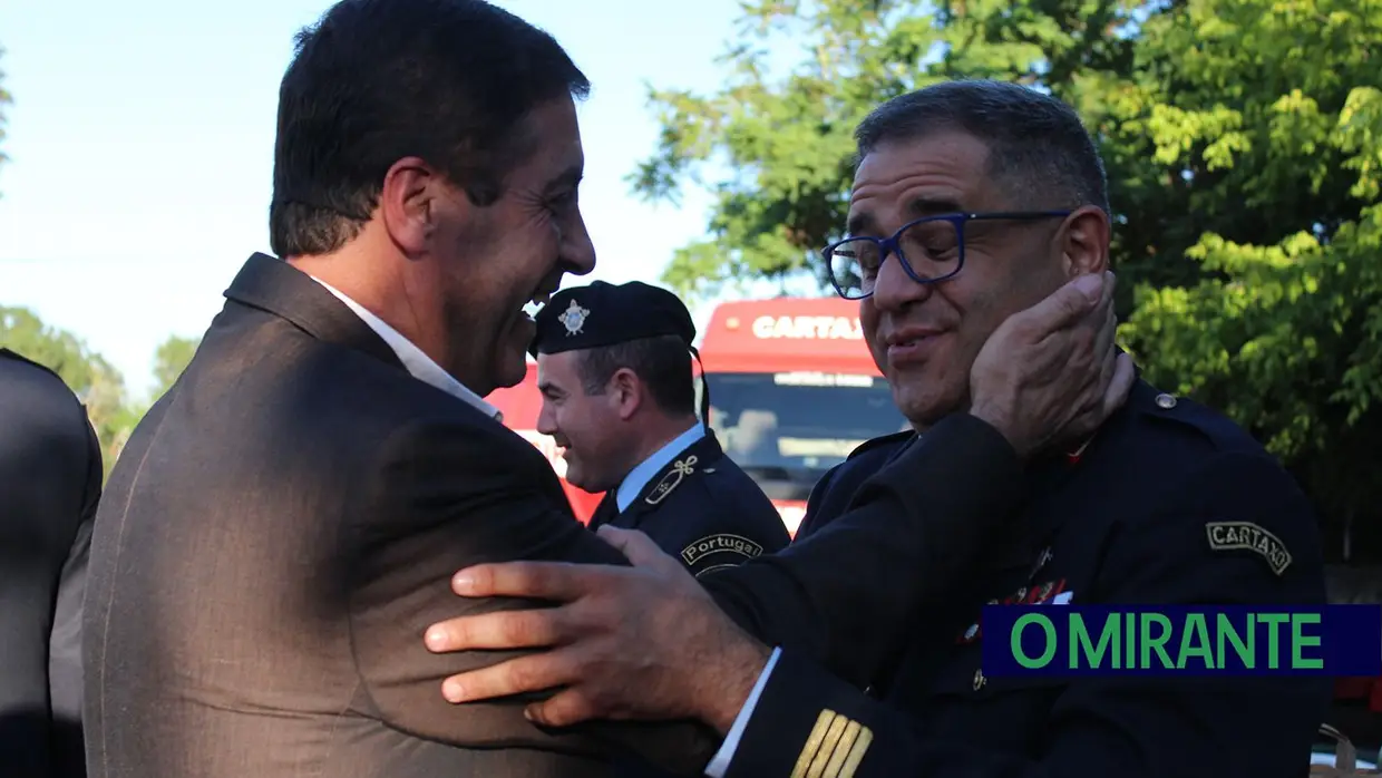 Tomada de Posse do Comandante dos Bombeiros Municipais do Cartaxo