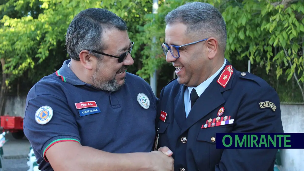 Tomada de Posse do Comandante dos Bombeiros Municipais do Cartaxo