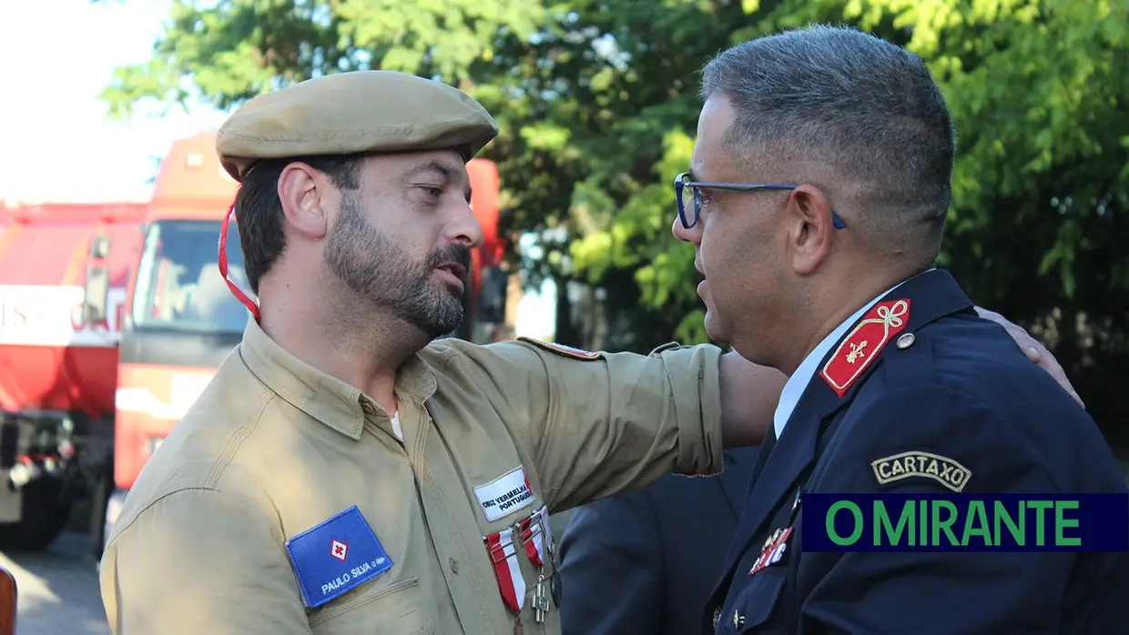 Tomada de Posse do Comandante dos Bombeiros Municipais do Cartaxo