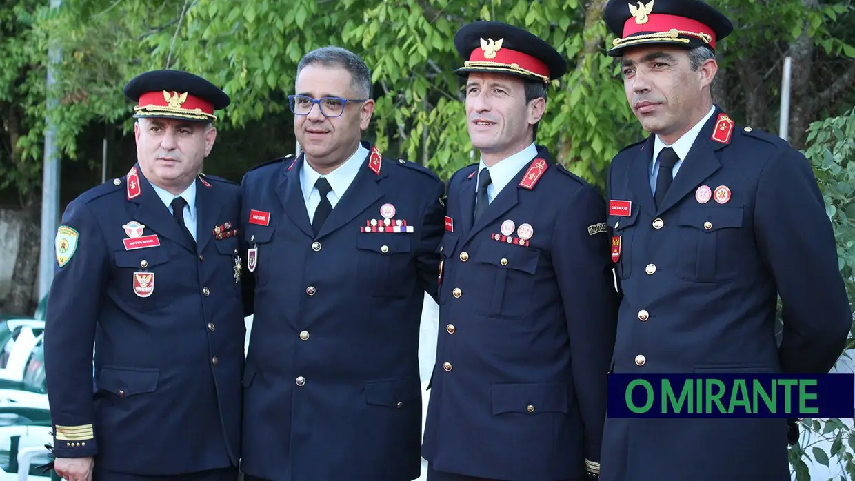 Tomada de Posse do Comandante dos Bombeiros Municipais do Cartaxo