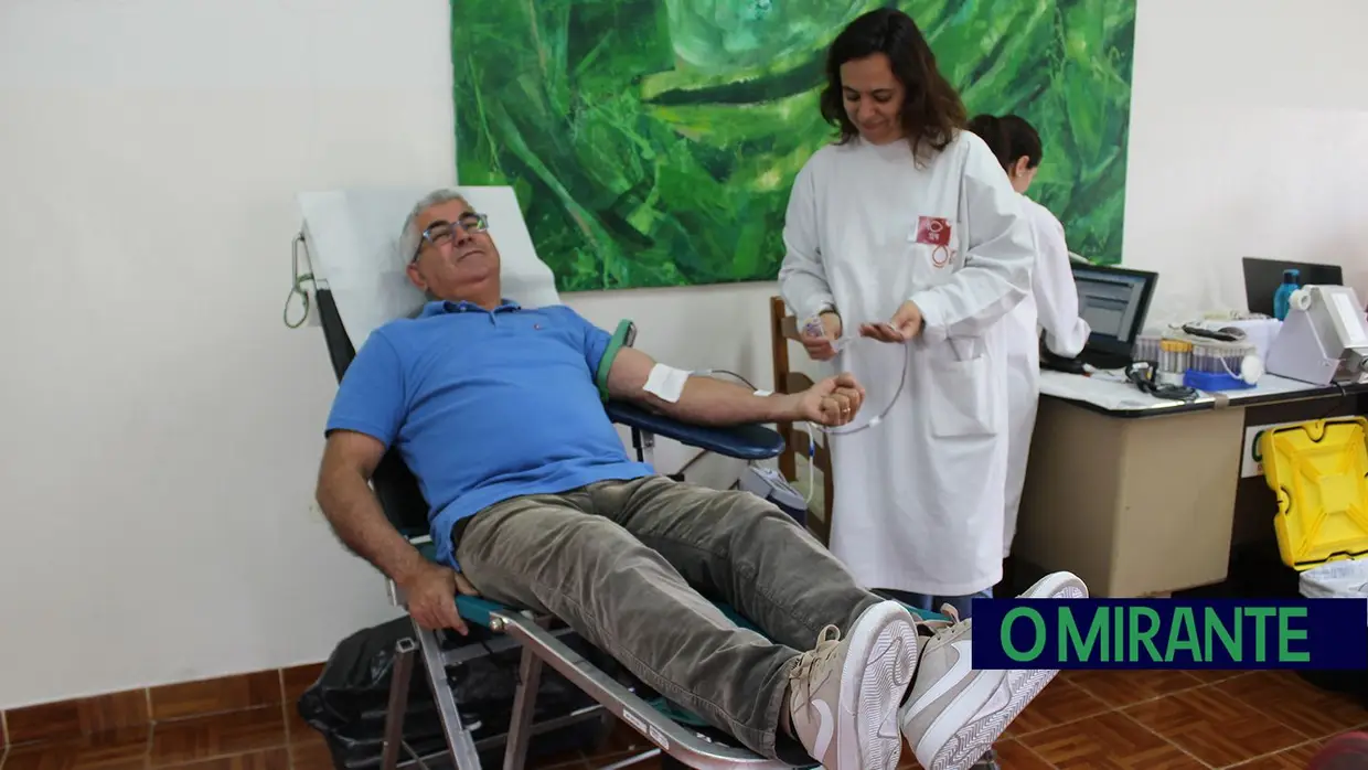 Dádiva de Sangue nas instalações de O MIRANTE em Santarém