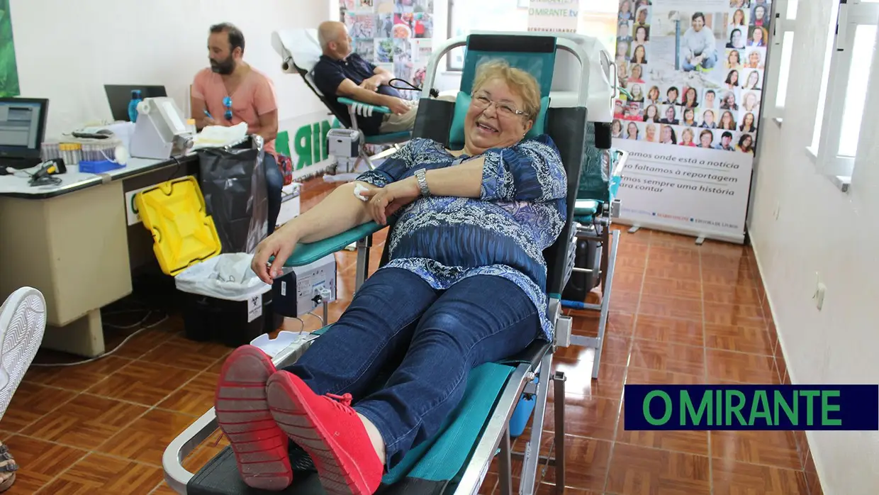 Dádiva de Sangue nas instalações de O MIRANTE em Santarém