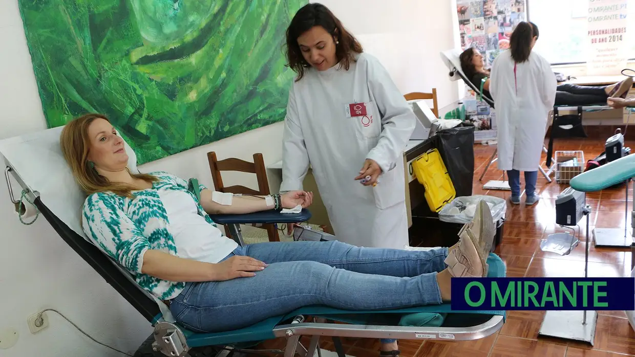 Dádiva de Sangue nas instalações de O MIRANTE em Santarém