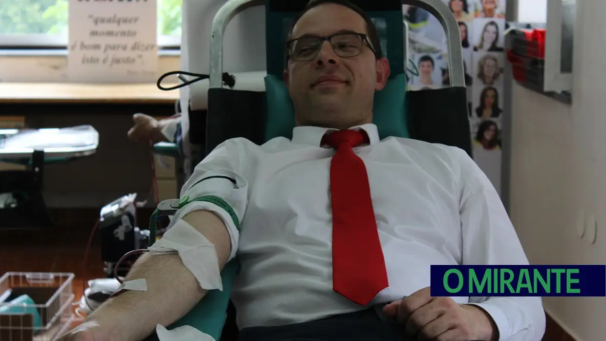Dádiva de Sangue nas instalações de O MIRANTE em Santarém