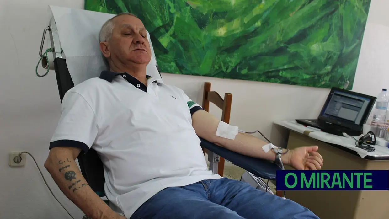 Dádiva de Sangue nas instalações de O MIRANTE em Santarém