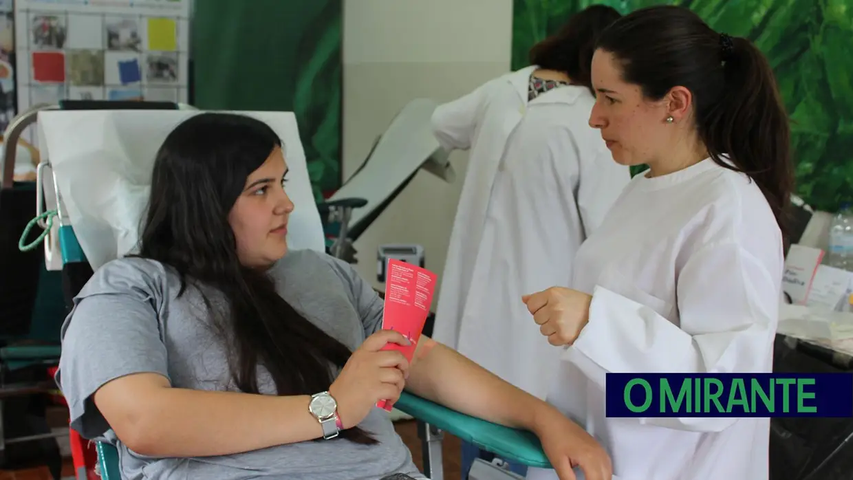 Dádiva de Sangue nas instalações de O MIRANTE em Santarém