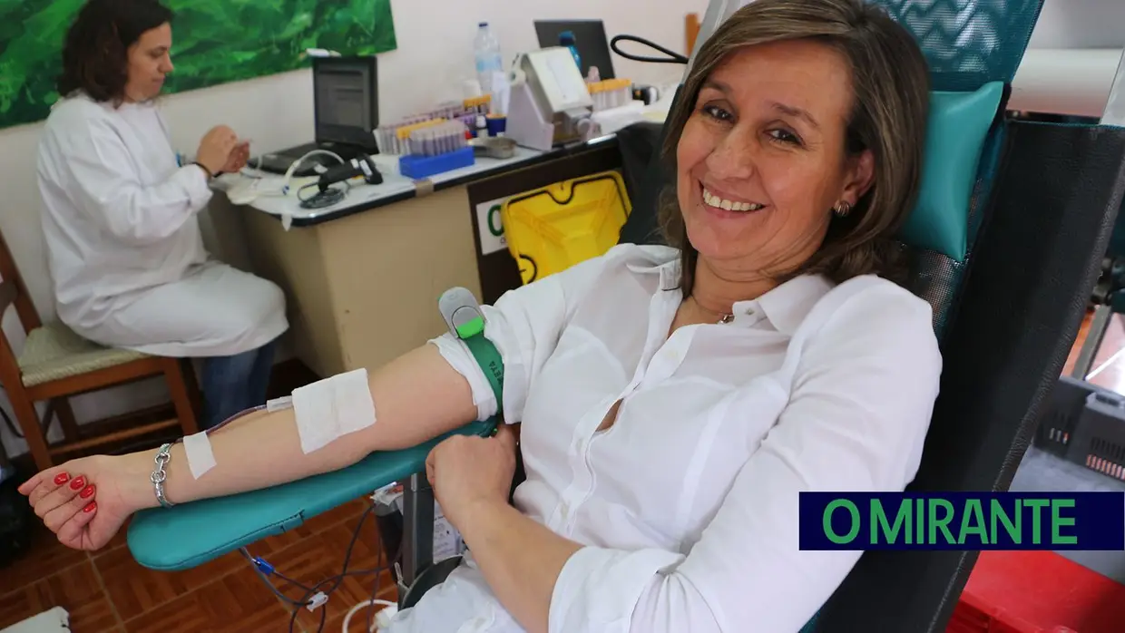Dádiva de Sangue nas instalações de O MIRANTE em Santarém