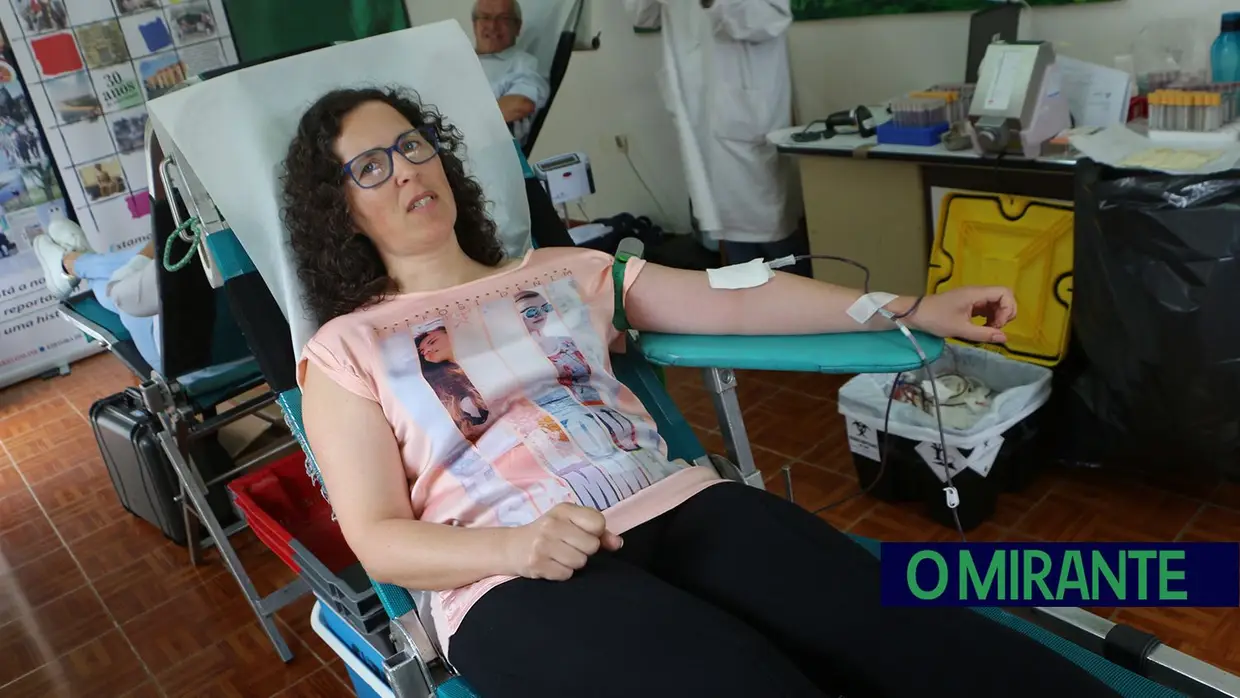 Dádiva de Sangue nas instalações de O MIRANTE em Santarém