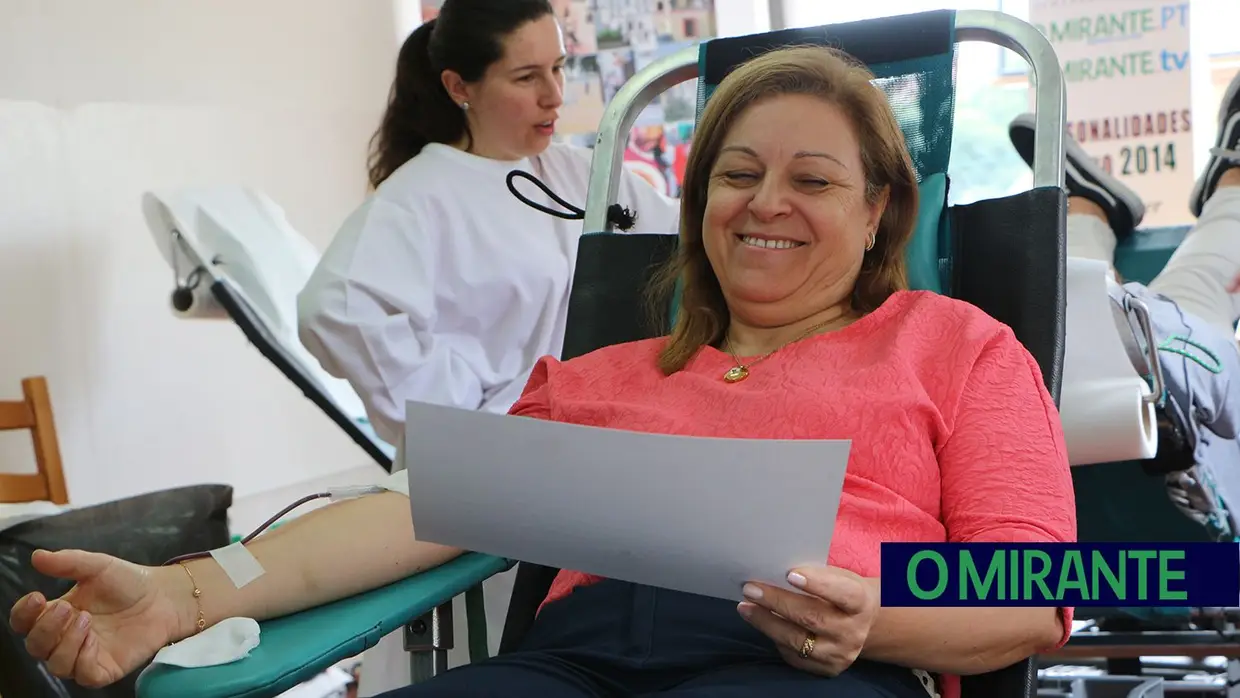 Dádiva de Sangue nas instalações de O MIRANTE em Santarém