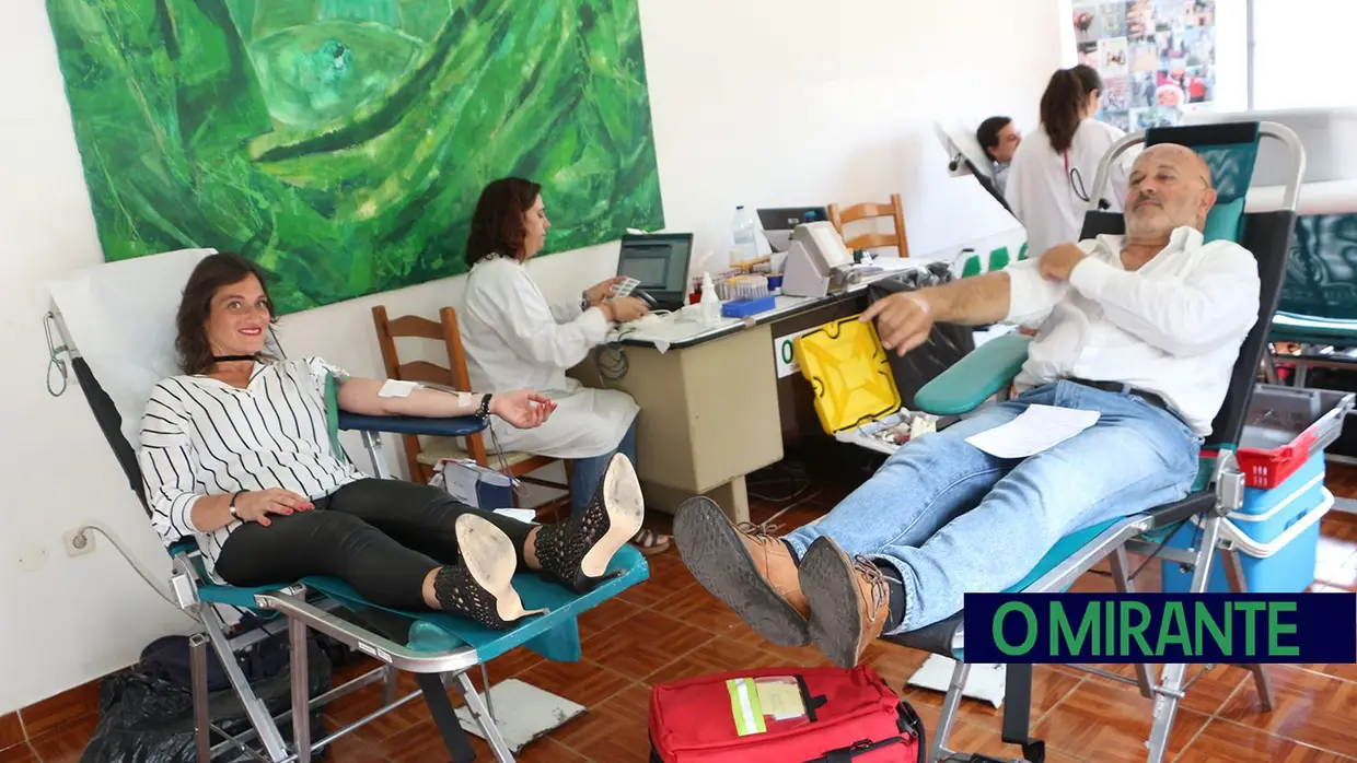 Dádiva de Sangue nas instalações de O MIRANTE em Santarém