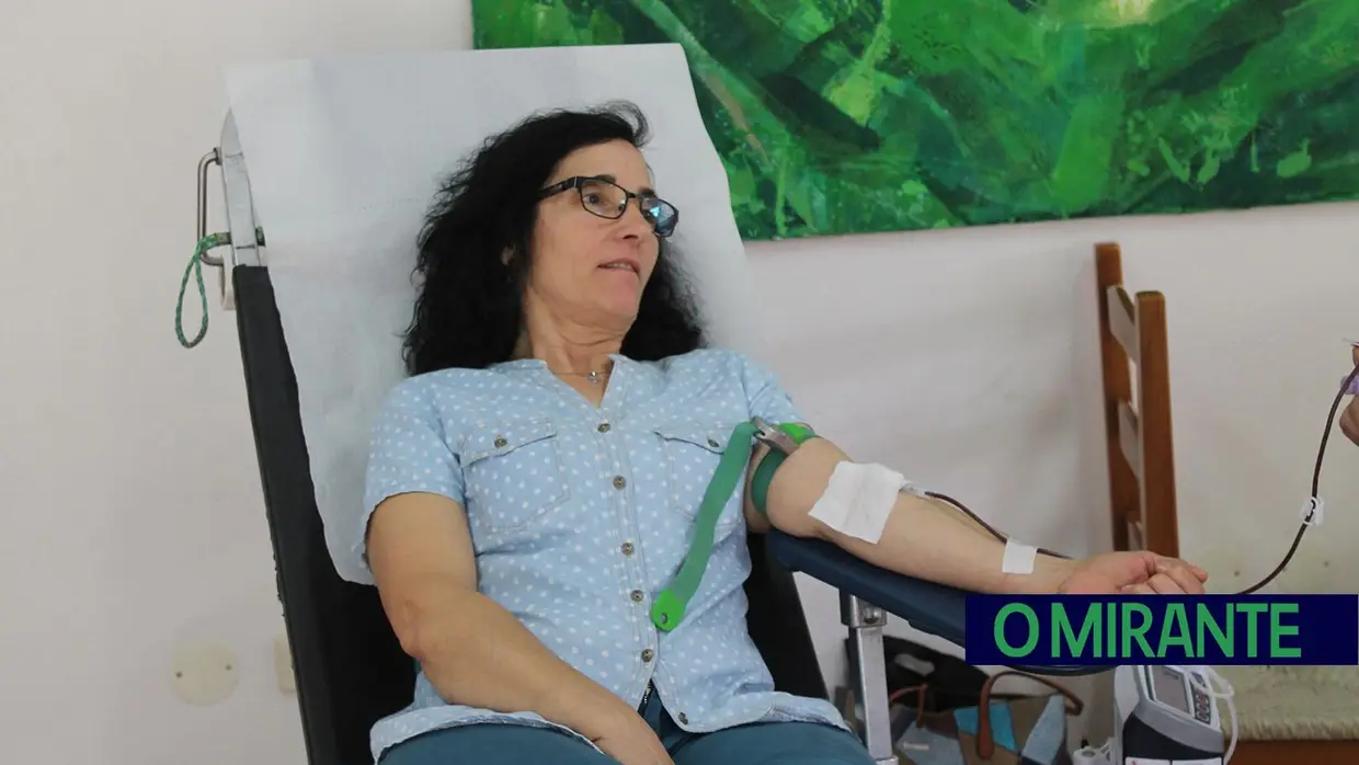 Dádiva de Sangue nas instalações de O MIRANTE em Santarém
