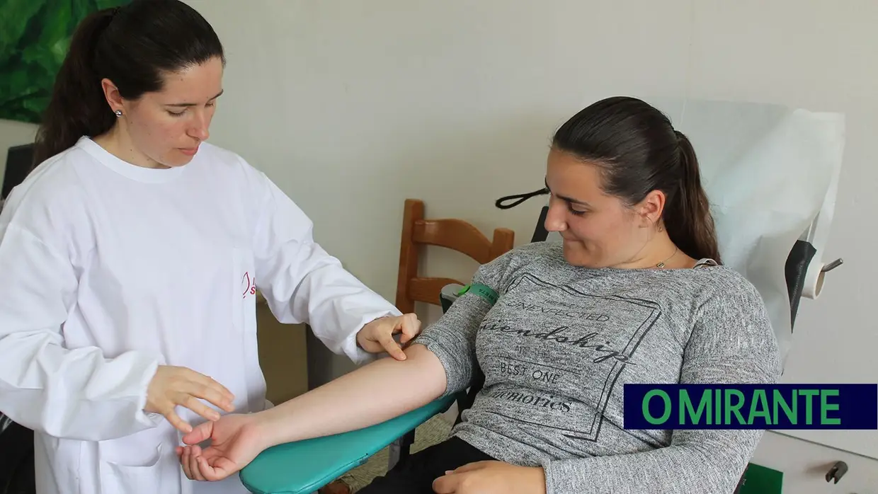 Dádiva de Sangue nas instalações de O MIRANTE em Santarém
