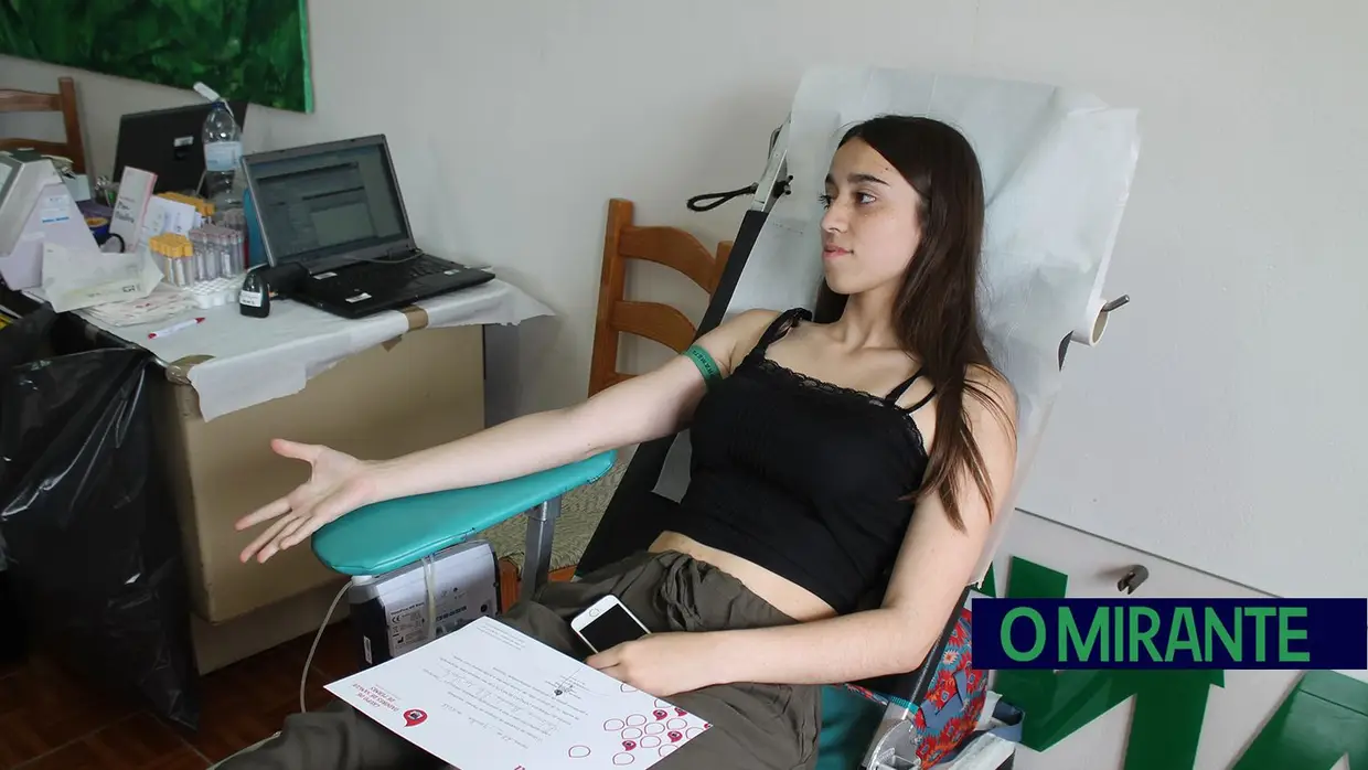 Dádiva de Sangue nas instalações de O MIRANTE em Santarém