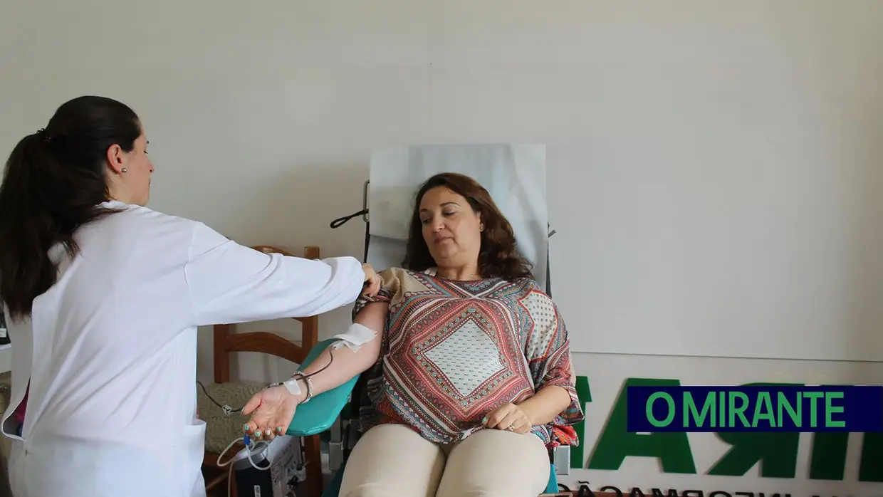 Dádiva de Sangue nas instalações de O MIRANTE em Santarém