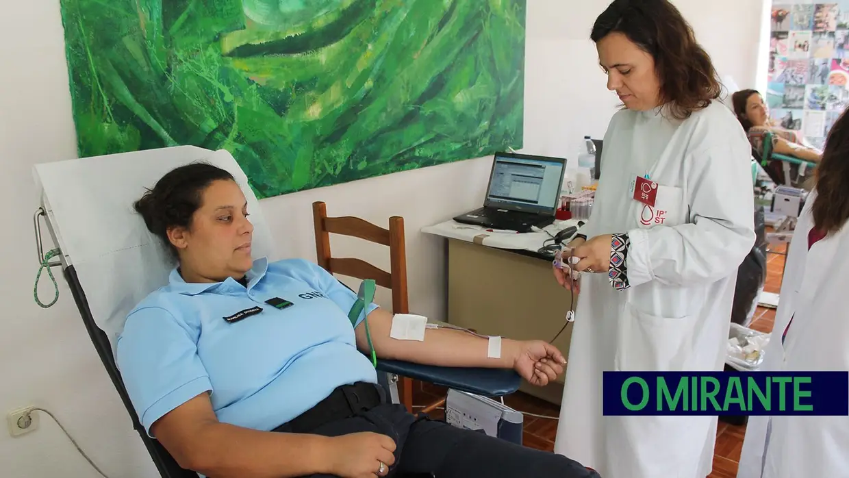 Dádiva de Sangue nas instalações de O MIRANTE em Santarém