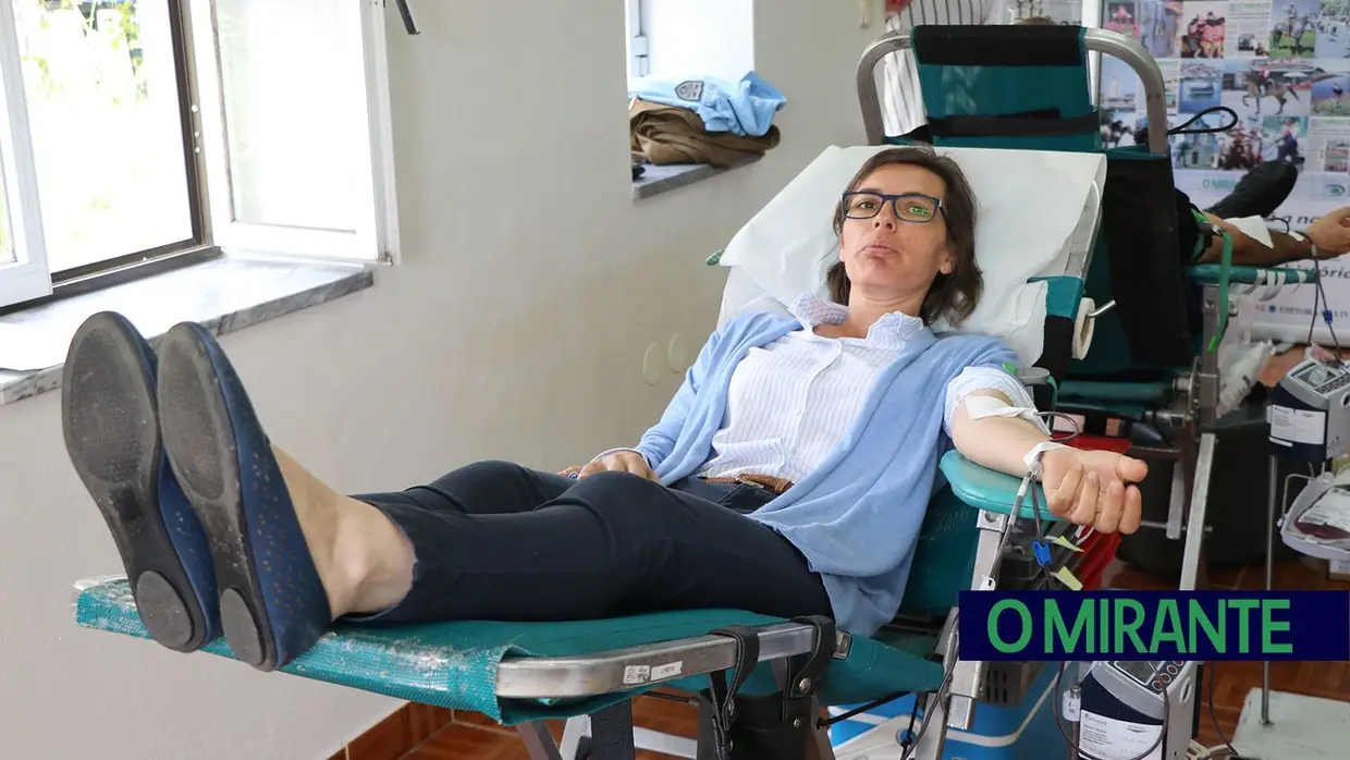 Dádiva de Sangue nas instalações de O MIRANTE em Santarém