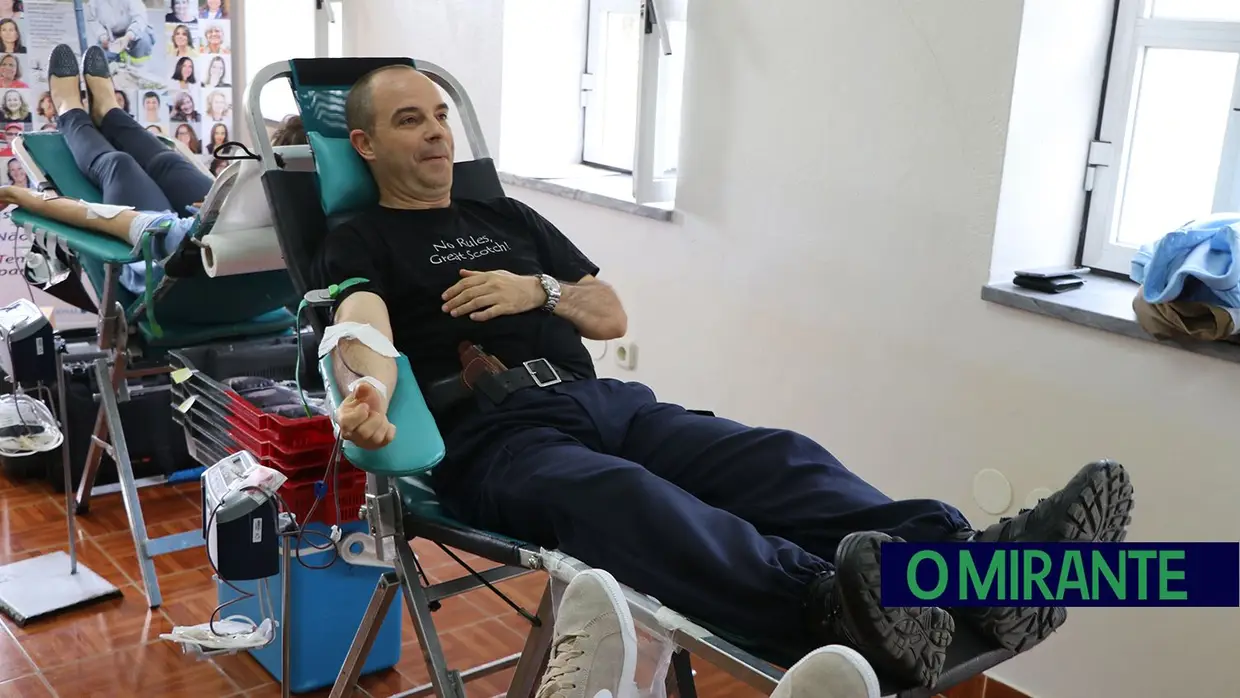 Dádiva de Sangue nas instalações de O MIRANTE em Santarém