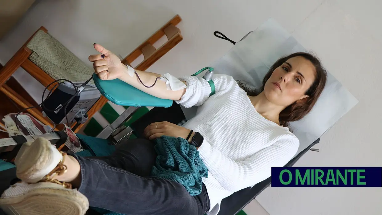 Dádiva de Sangue nas instalações de O MIRANTE em Santarém