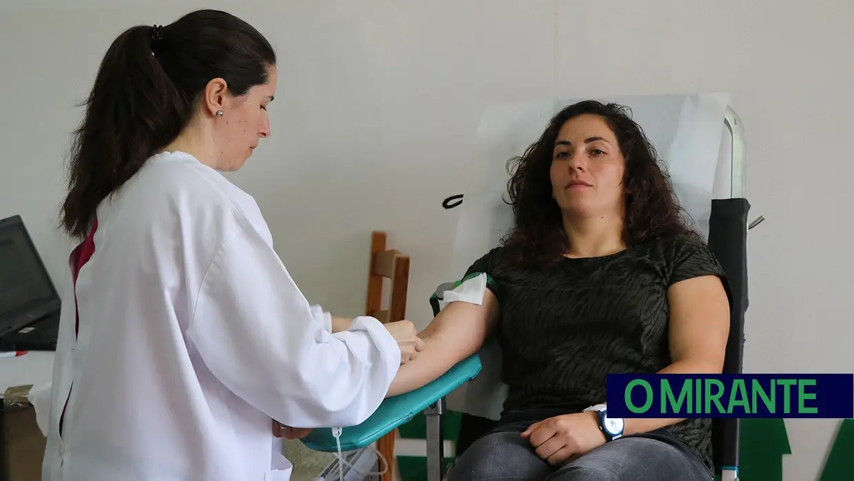 Dádiva de Sangue nas instalações de O MIRANTE em Santarém