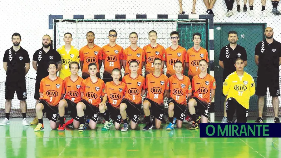 Infantis de Samora Correia campeões nacionais de andebol Infantis de Samora Correia campeões nacionais de andebol