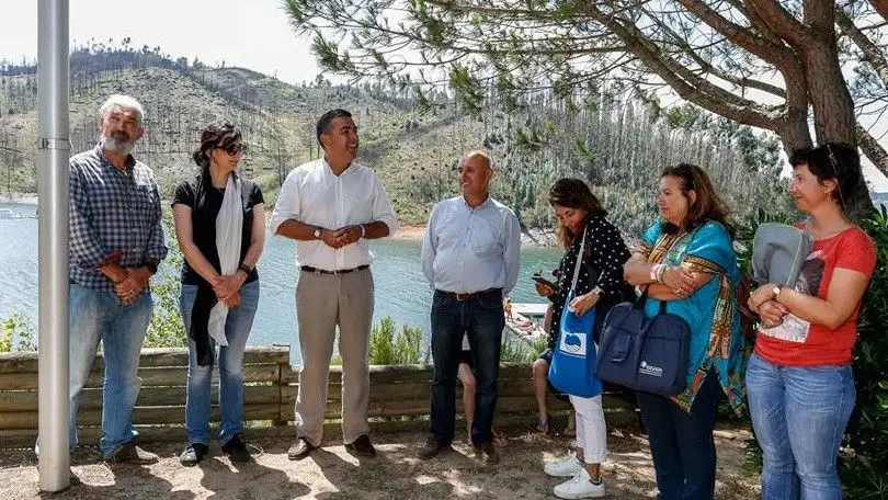 Praia Fluvial de Aldeia do Mato com bandeiras de excelência ambiental e boa acessibilidade Praia Fluvial de Aldeia do Mato com bandeiras de excelência ambiental e boa acessibilidade
