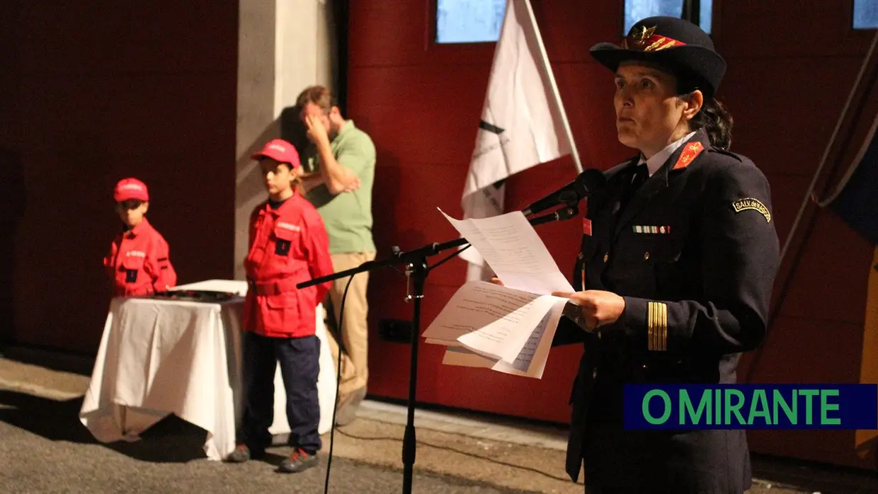 Promoção de bombeiros e tomada de posse do segundo comandante da corporação de Salvaterra de Magos