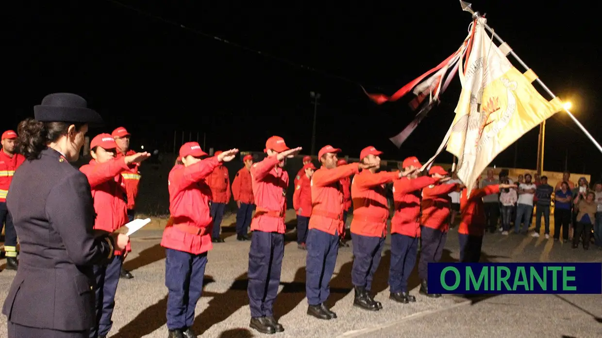 Promoção de bombeiros e tomada de posse do segundo comandante da corporação de Salvaterra de Magos