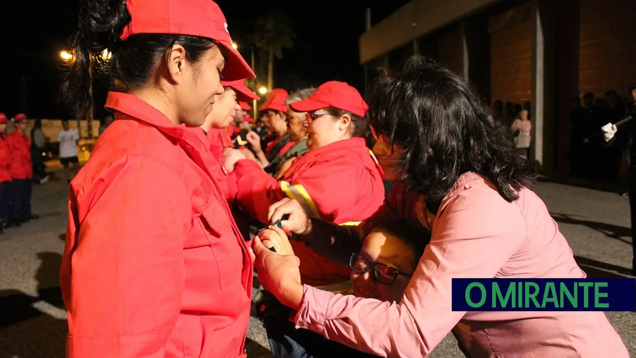 Promoção de bombeiros e tomada de posse do segundo comandante da corporação de Salvaterra de Magos