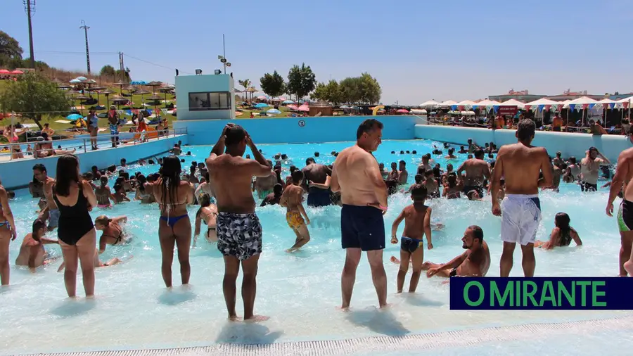 Menos entradas no Parque Aquático de Santarém Menos entradas no Parque Aquático de Santarém