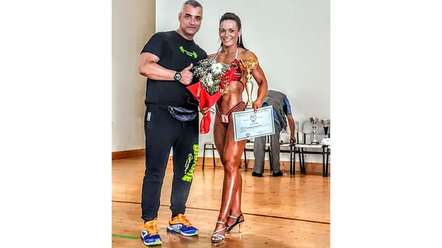 Mónica Pereira e Paulo Agria ganham provas de culturismo Mónica Pereira e Paulo Agria ganham provas de culturismo