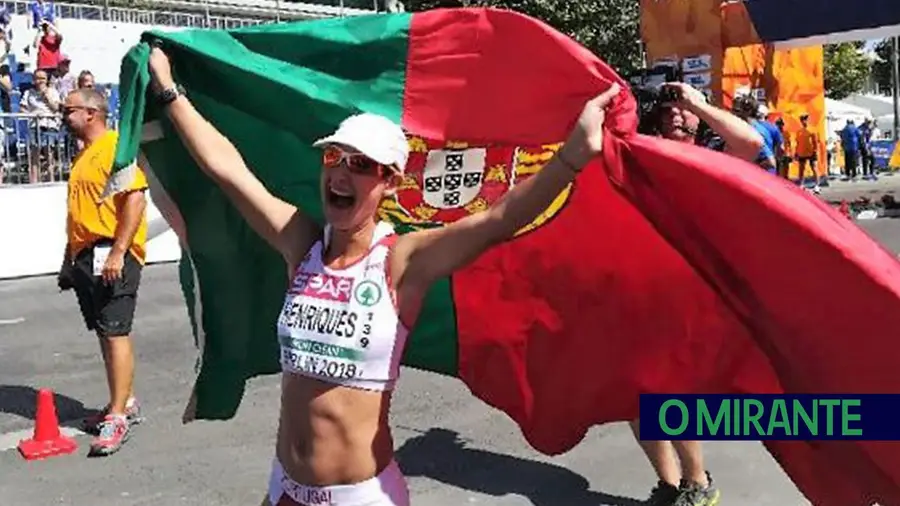 Inês Henriques campeã europeia de 50 km marcha Inês Henriques campeã europeia de 50 km marcha