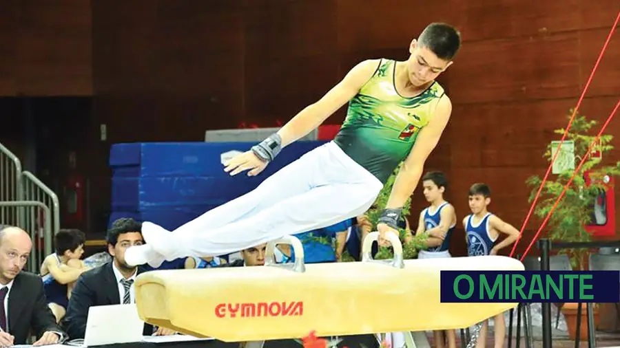 Ginasta de Torres Novas no Campeonato da Europa Ginasta de Torres Novas no Campeonato da Europa