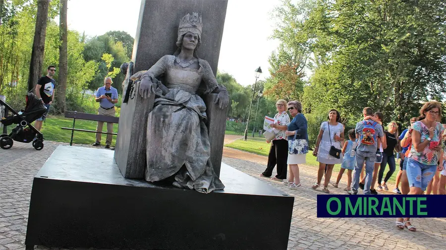 Tomar em modo estátua viva este fim-de-semana Tomar em modo estátua viva este fim-de-semana