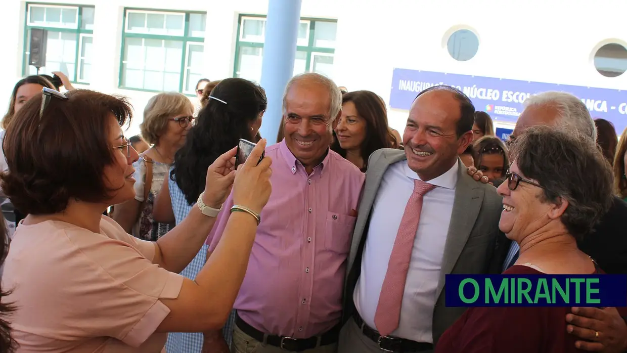 Inauguração do Núcleo Escolar da Branca