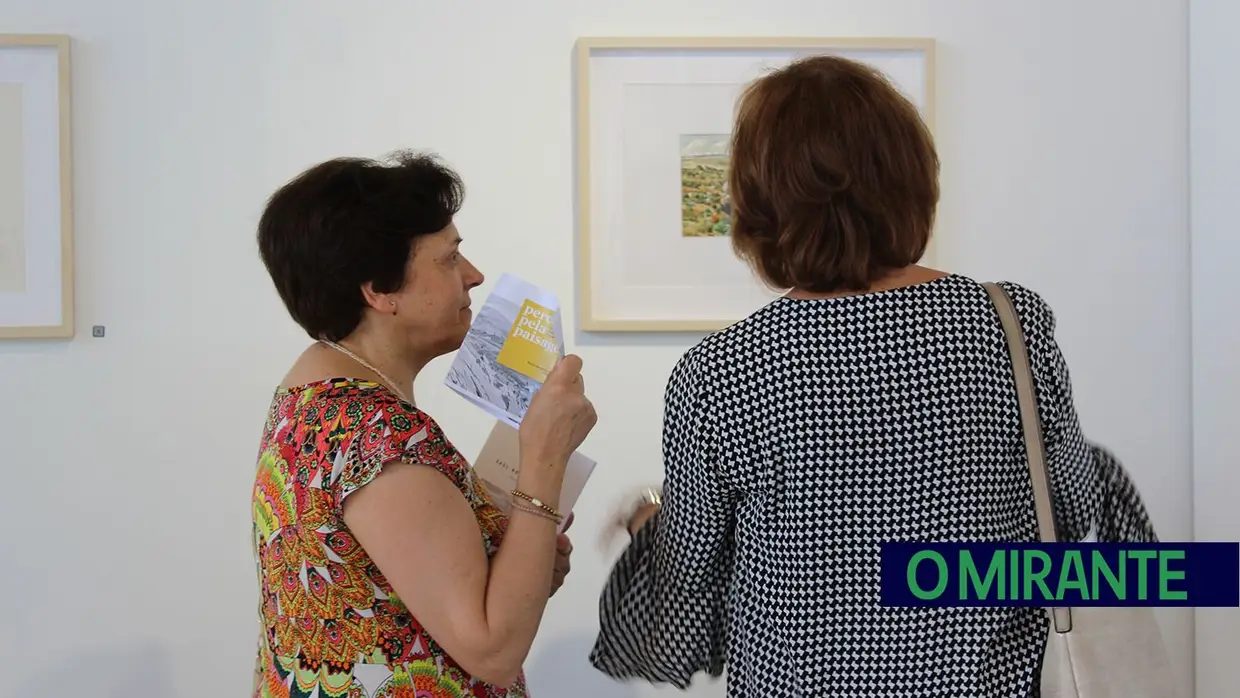 O MIRANTE Exposição Percurso pela Paisagem de Saul Roque Gameiro