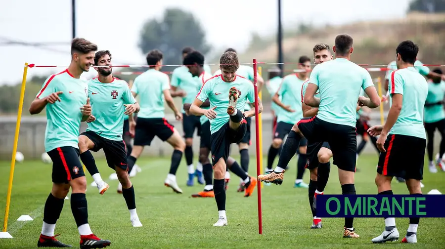 Selecção Sub-20 prepara mundial em Rio Maior Selecção Sub-20 prepara mundial em Rio Maior