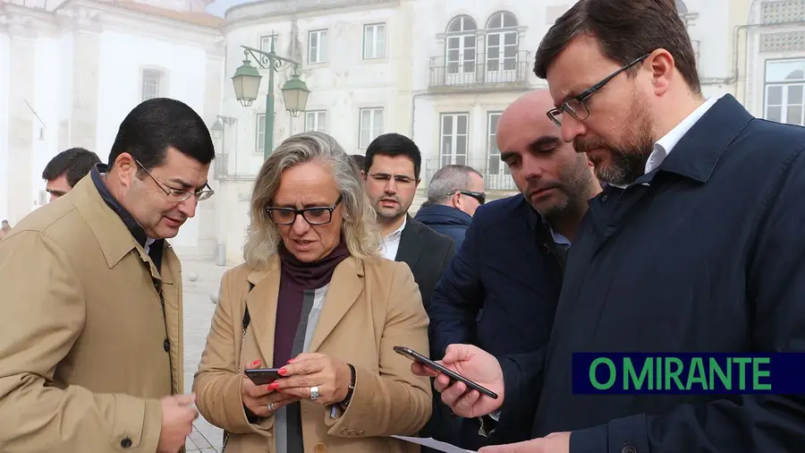 Centro histórico de Santarém com internet gratuita Centro histórico de Santarém com internet gratuita