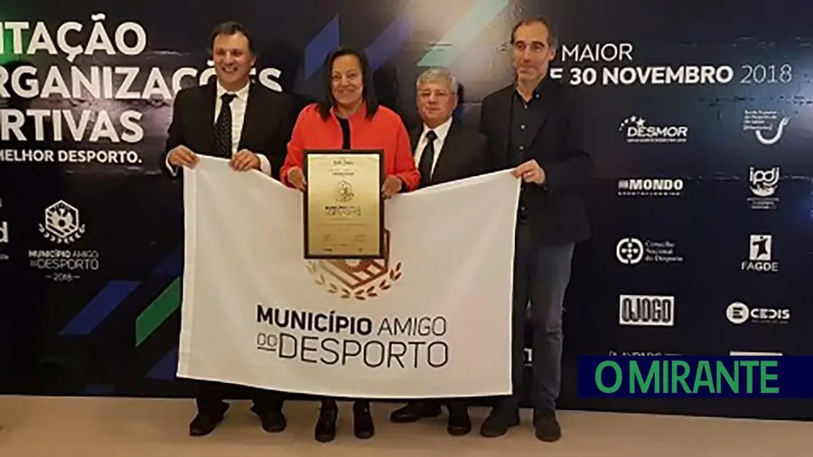 Torres Novas é município Amigo do Desporto pela terceira vez Torres Novas é município Amigo do Desporto pela terceira vez