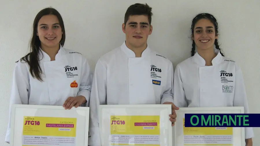 Antigos alunos da Escola de Hotelaria de Fátima brilham em concurso nacional Antigos alunos da Escola de Hotelaria de Fátima brilham em concurso nacional