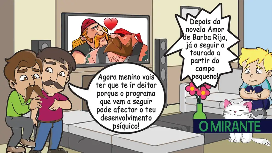 ERC arquiva queixas contra O MIRANTE por causa de cartoon sobre touradas ERC arquiva queixas contra O MIRANTE por causa de cartoon sobre touradas