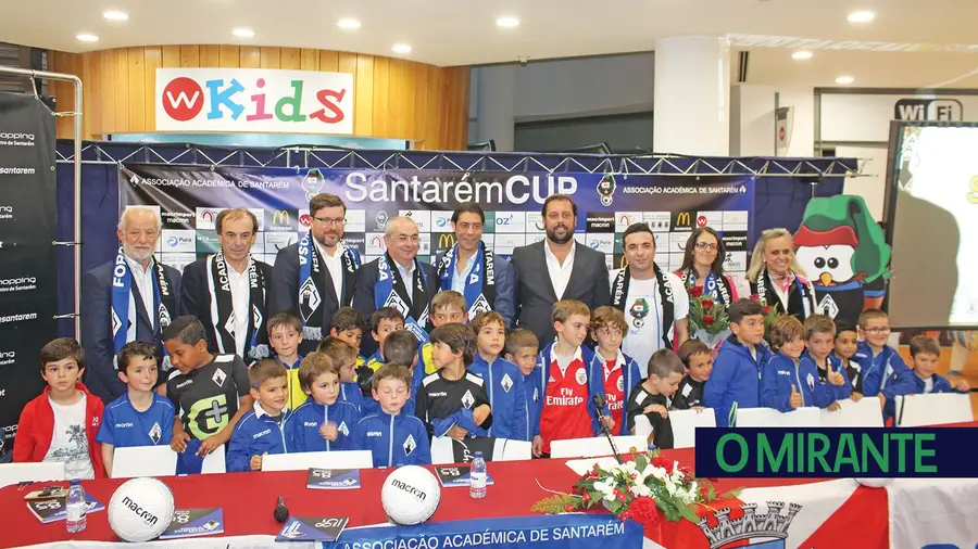 Santarém Cup mobiliza 900 atletas na festa do futebol de formação Santarém Cup mobiliza 900 atletas na festa do futebol de formação