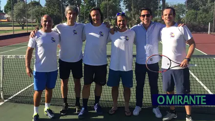 Veteranos de Almeirim sagram-se campeões regionais de ténis Veteranos de Almeirim sagram-se campeões regionais de ténis