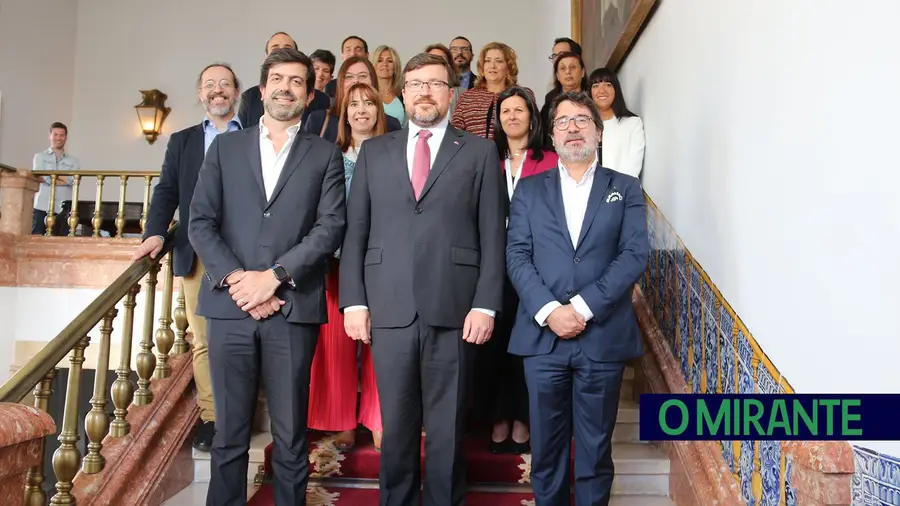 Bastonário da Ordem dos Advogados recebido na Câmara de Santarém Bastonário da Ordem dos Advogados recebido na Câmara de Santarém